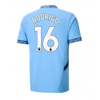 Muški Nogometni Dres Manchester City Rodri Hernandez #16 Domaci 2024-25 Kratak Rukav